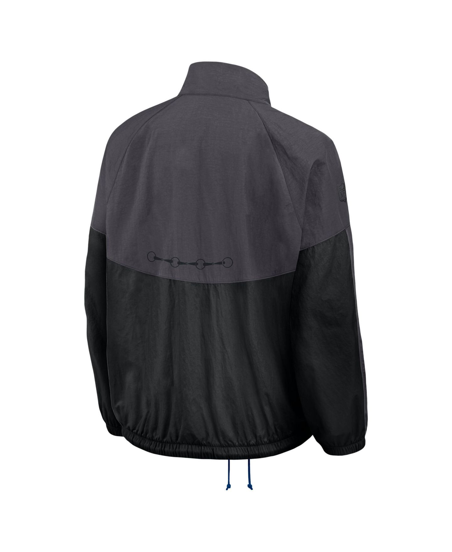 Мужская куртка Nike Anthracite Indianapolis Colts 2026 Rivalries Collection Oversized — фото 7