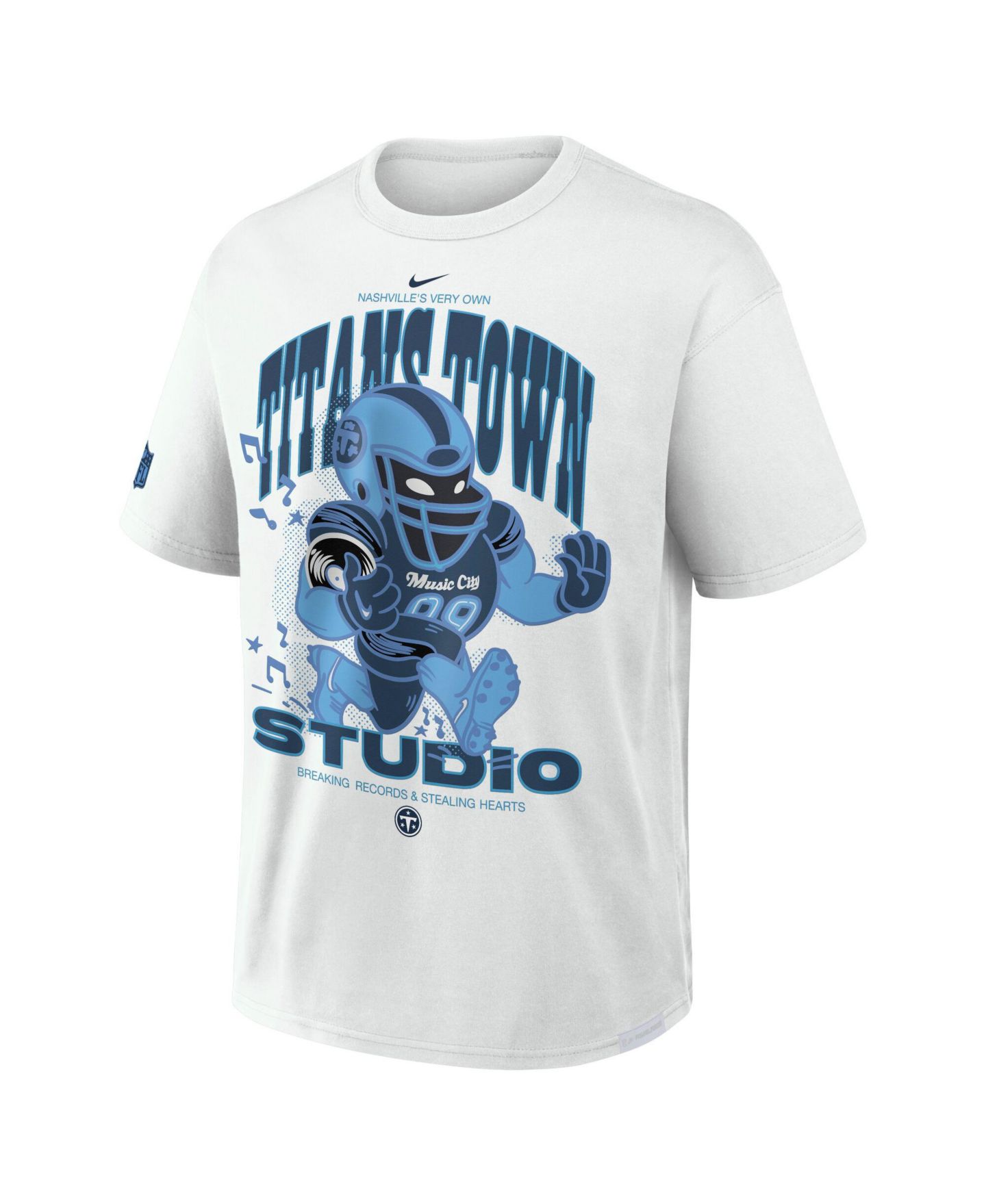 Мужская футболка Nike Cream Tennessee Titans 2026 Rivalries Collection Max90 — фото 3