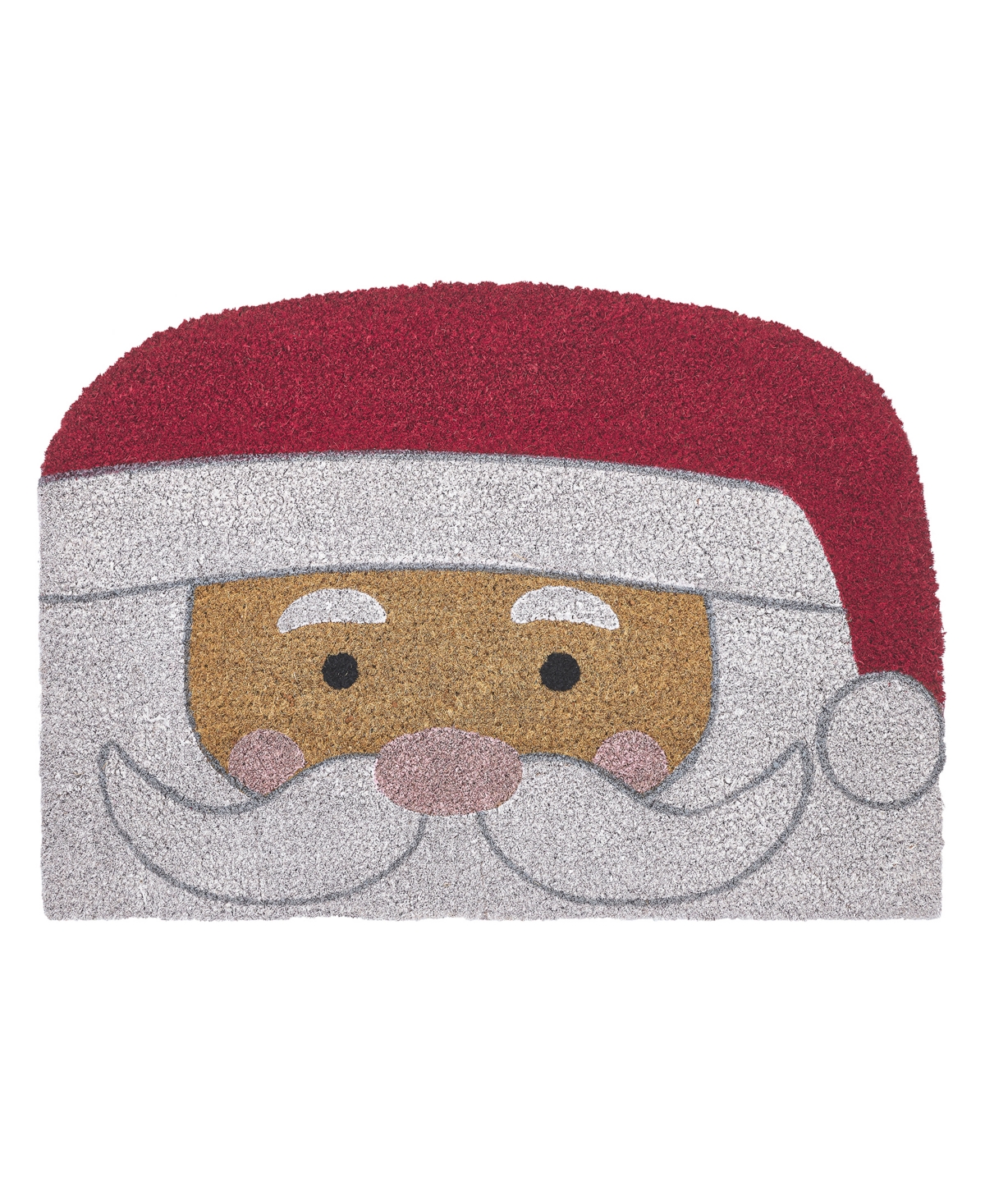 Vcny Home Santa Christmas Outdoor Coir Doormat, 17" x 24
