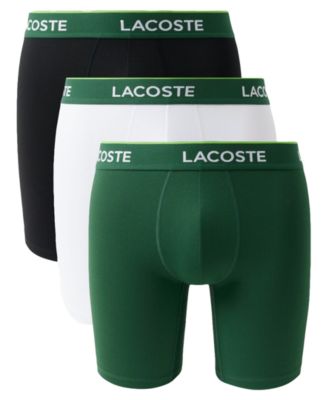 Men's Cotton-Blend Logo Waistband Boxer Briefs, 3-Pack