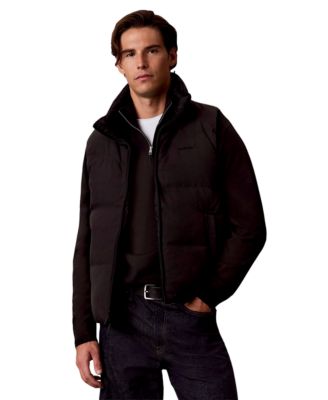 Men's Reversible Puffer Full-Zip Vest