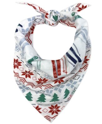 Bowie Adjustable Holiday-Print Bandana