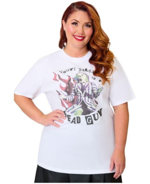 Футболка Unique Vintage Plus Size Unisex, цвет: Белый / С принтом