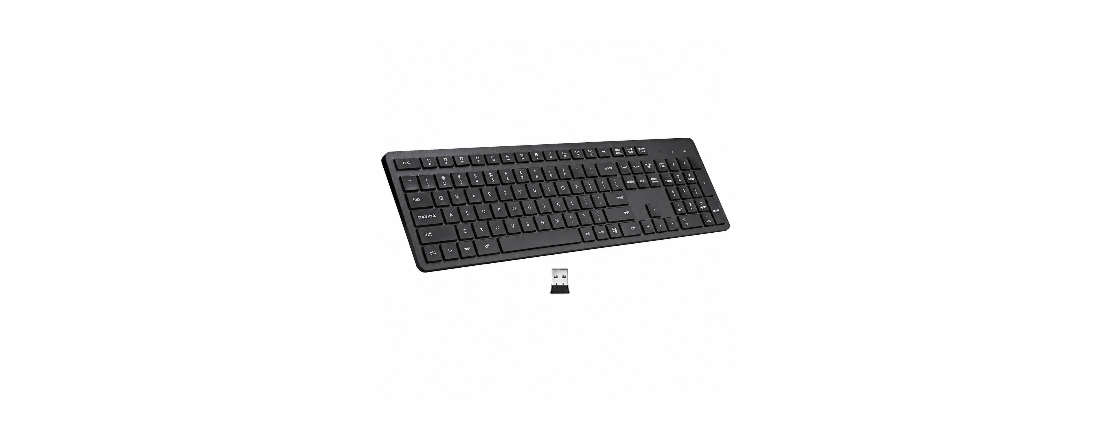 Lofree Wireless Quiet Full-Size Keyboard with Number Pad for Pc/Mac