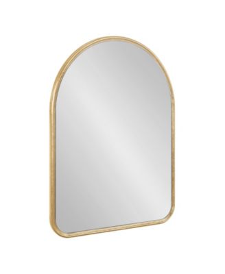 Caskill Framed Arch Wall Mirror 18 x 24, Modern Arch Bathroom Mirror for Over Sink, Easy to Hang, Living Room Wall Decor