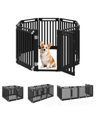 31.5-Inch Height Indoor Outdoor Dog Playpen with 8 Panels