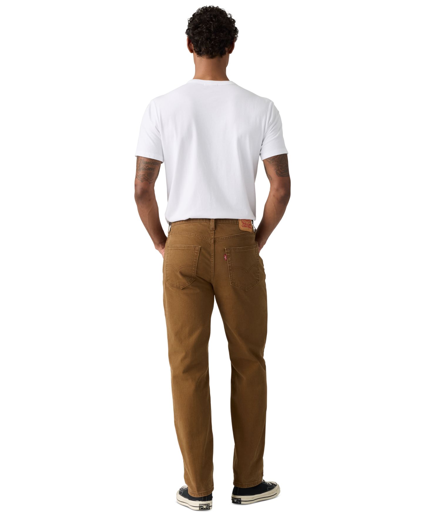 Мужские джинсы Levi's 541™ Athletic Taper Stretch, цвет: Коричневый — фото 4