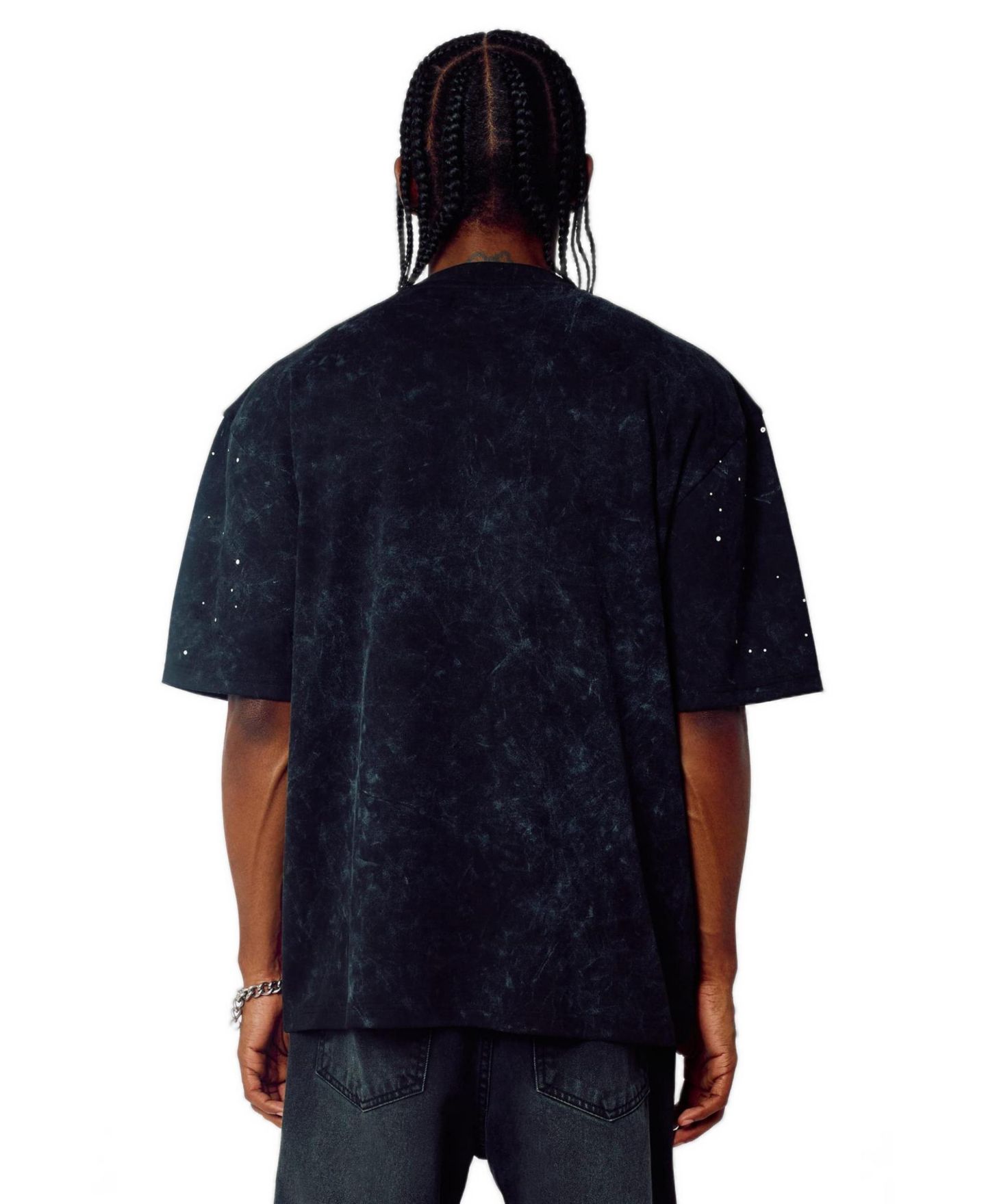 Мужская футболка Reason Chaos Chenille Patched Short Sleeve, цвет: Чёрный — фото 2