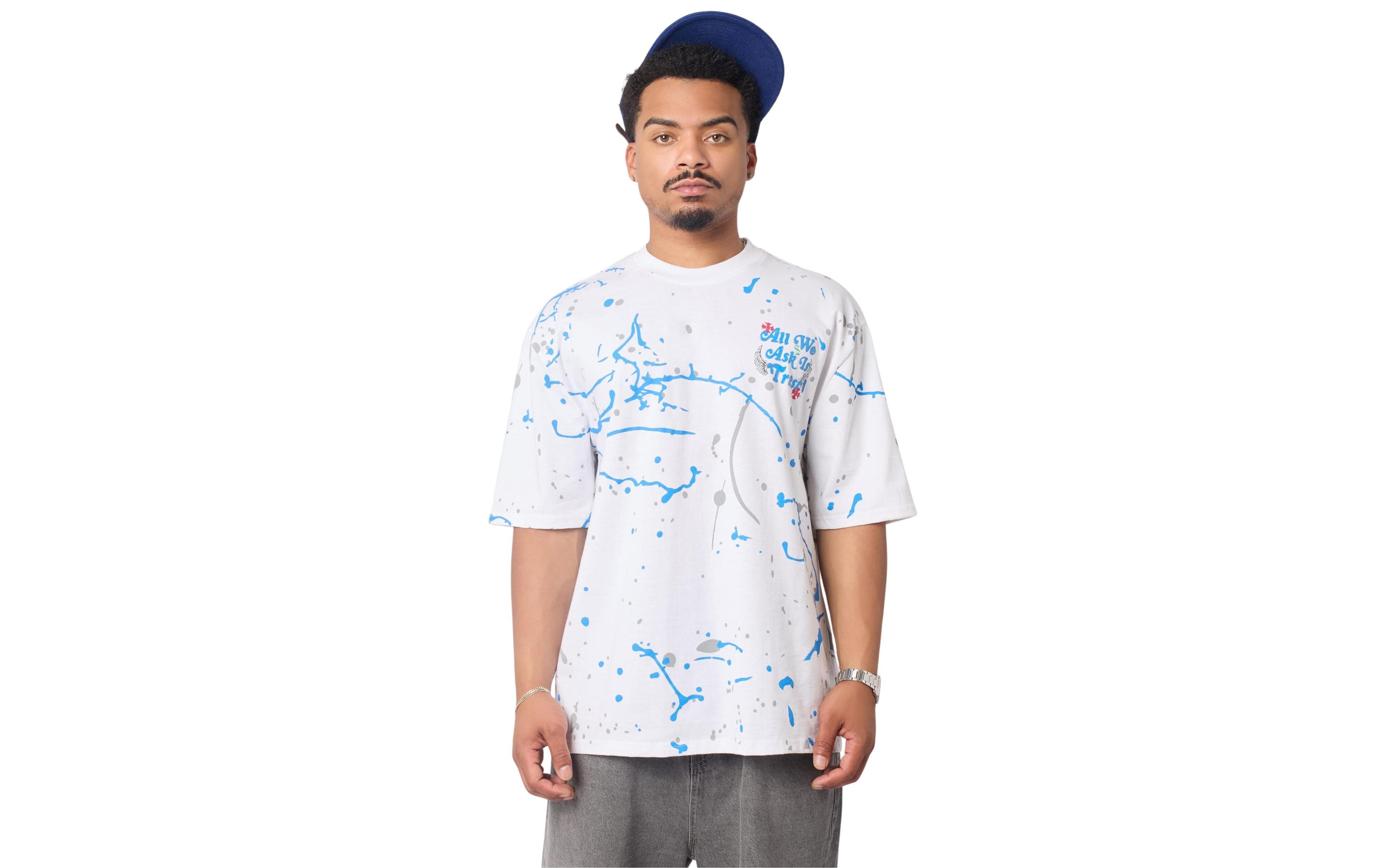 Reason Men's Painted Short Sleeve T-Shirt
