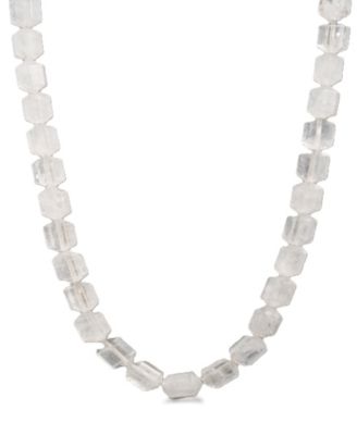 Gold-Plated Quartz Crystal Collar Necklace