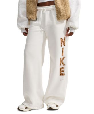Women's Studio Fleece Mid-Rise Wide-Leg Pants