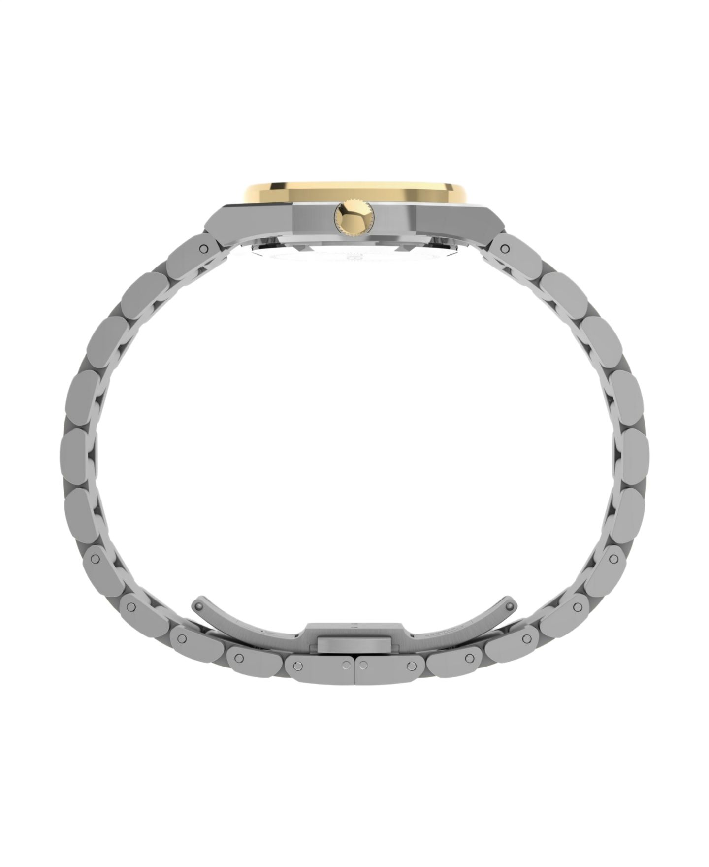 Женские часы Timex Quartz E-Line Two-Tone Stainless Steel Watch 30 mm — фото 4