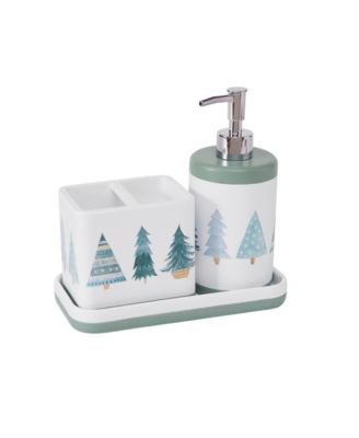 Whimsy Woods 3-Piece Resin Bath Accessory Set