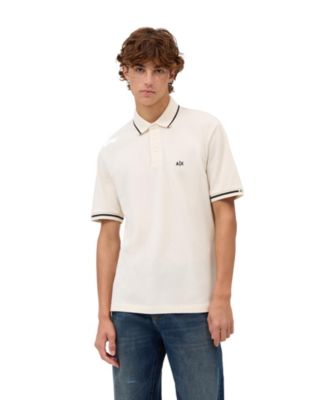 Men's Cotton Pique Tipping Polo Shirt