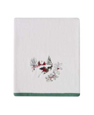 Yuletide Cotton Bath Towel, 50" x 27"