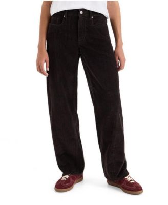 Women's Corduroy Barrel Relaxed-Fit Pants