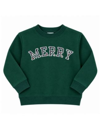 Toddler Unisex 2T - 4T Merry Plaid Signature Crewneck Sweatshirt