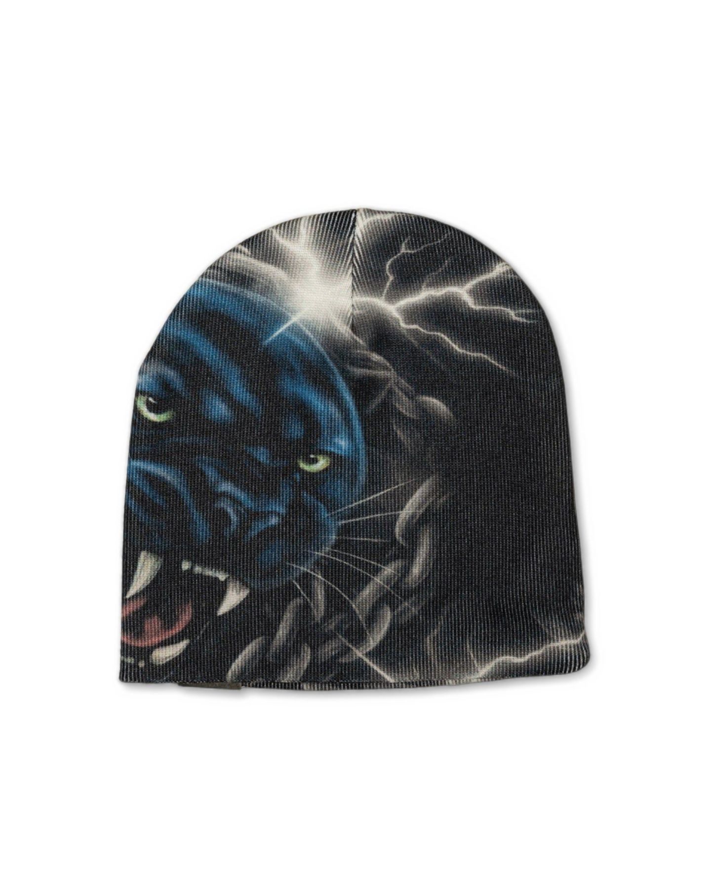 Мужская шапка Loiter Airbrush Panther Skully Ribbed-Knit — фото 2