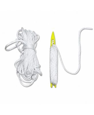 Lacrosse Net Lacing Cord with Installation Aid for Sports Net Replacement