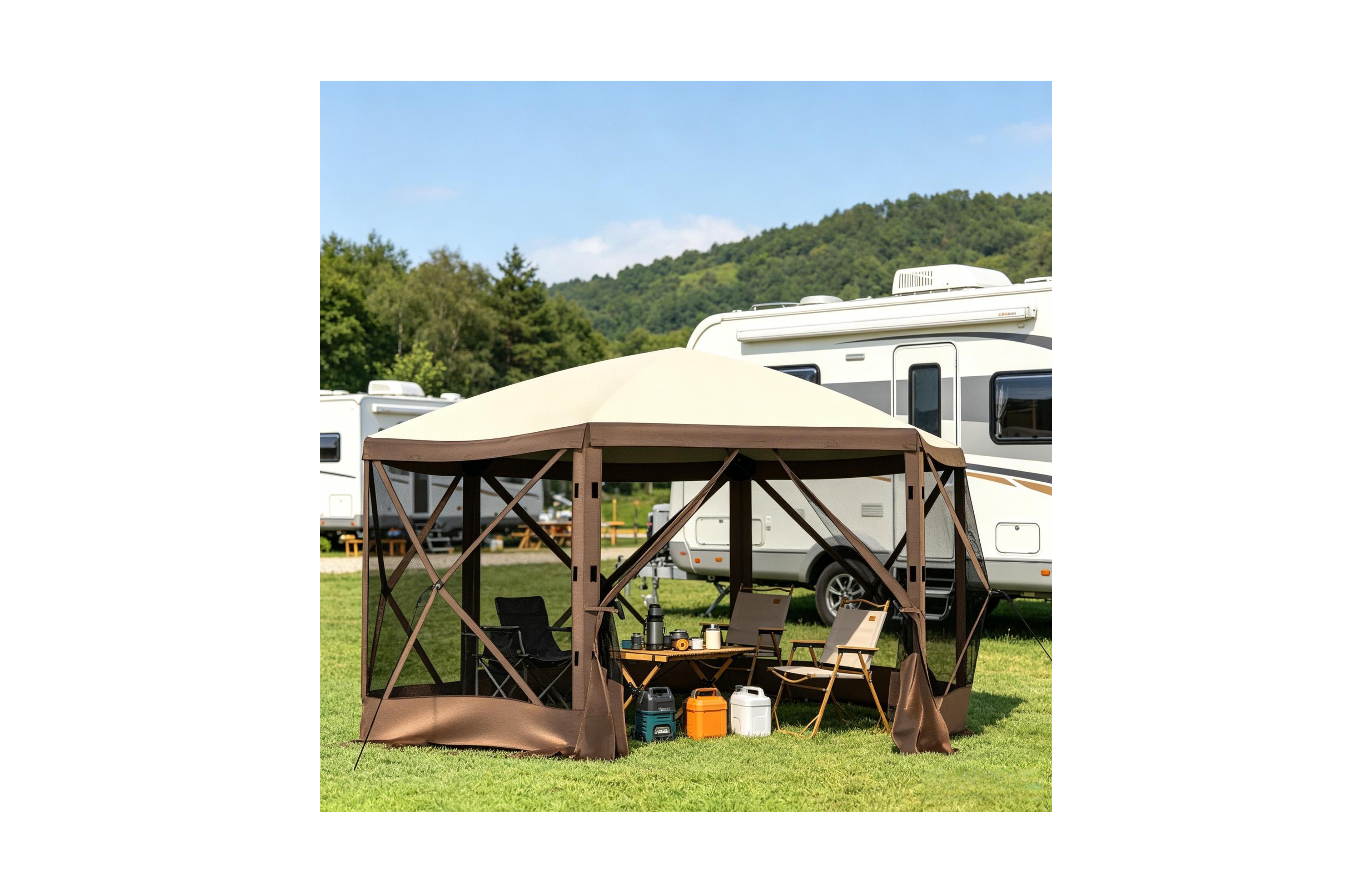 Sevorley Camping Tent, Features Details, Practical Design for Everyday Use