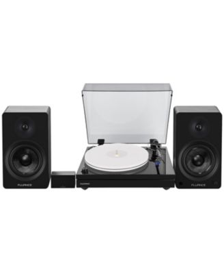 RT87 Dual-Plinth Turntable with Ai61 Powered Speakers and PA10 Preamp