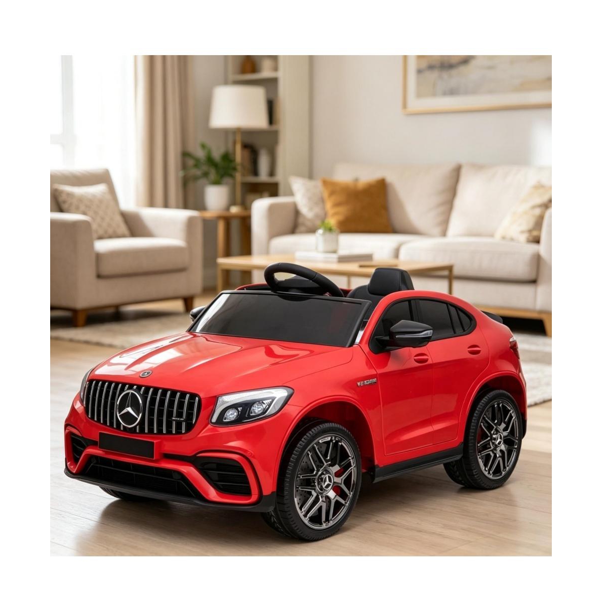 Sevorley Mercedes-Benz Amg GLC63S Electric Ride-On Truck with Remote Control, Ages 3-7