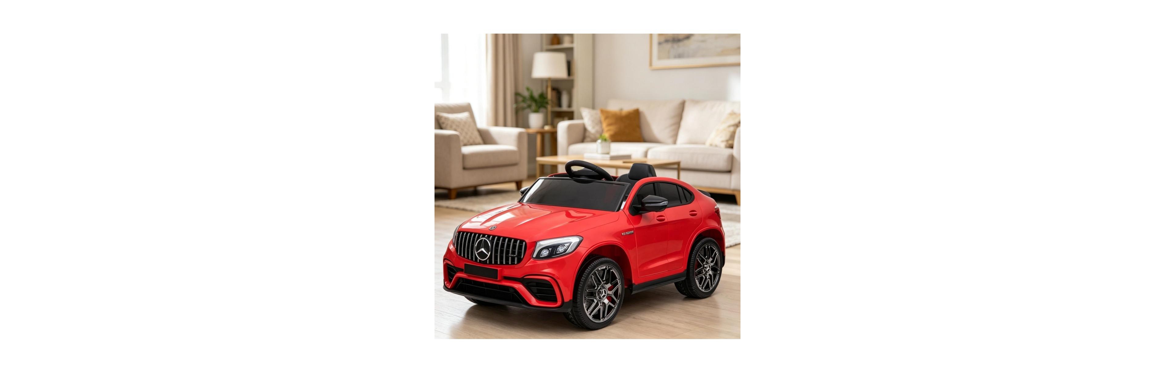Sevorley Mercedes-Benz Amg GLC63S Electric Ride-On Truck with Remote Control, Ages 3-7