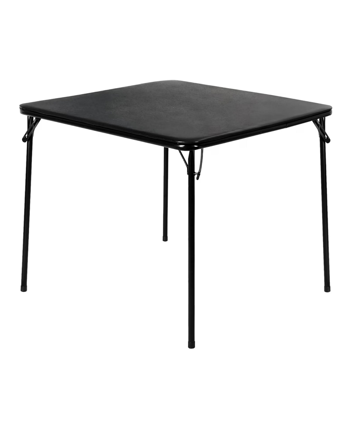 Sevorley 34" Folding Card Table, Square Portable Game Night Dining Table for Camping