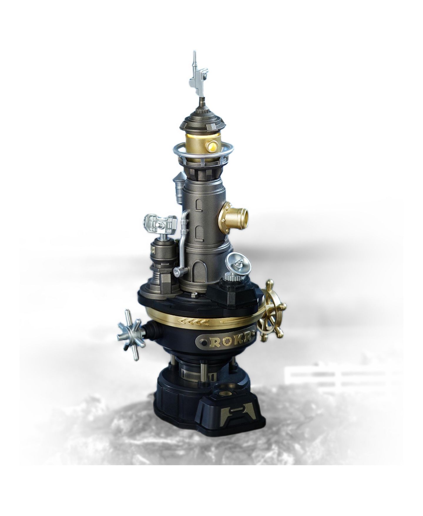 Детский конструктор Robotime Lighthouse Navi Motorized LED 3D Puzzle Building Set, Ages 14+ — фото 3