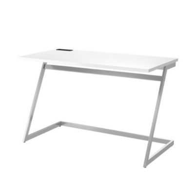 47-Inch Steel Frame with USB Writing Desk