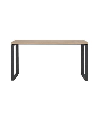 Modern Computer Desk with Metal Legs for Home Office or Study