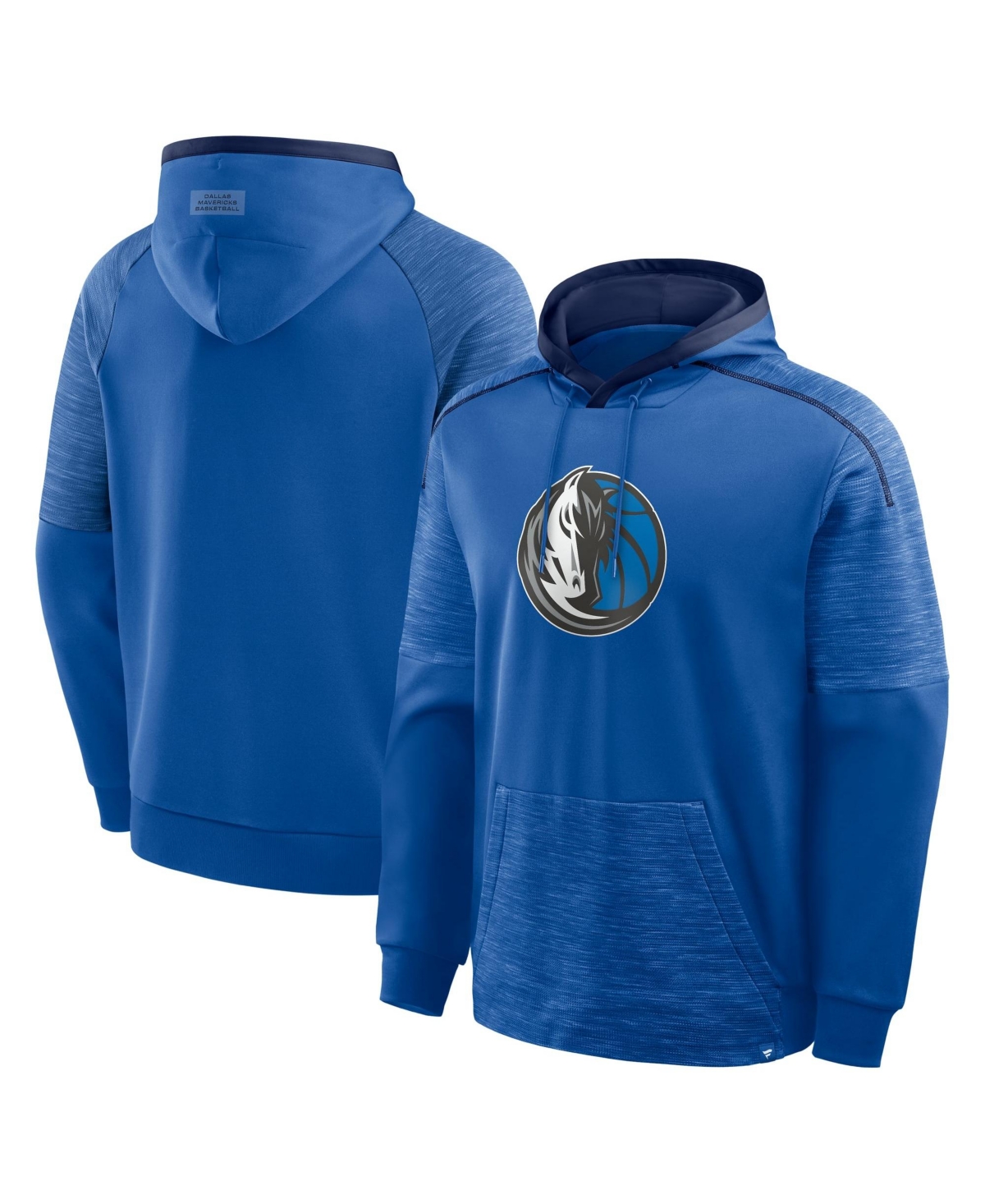 Fanatics Men's Blue Dallas Mavericks Pick Roll Defender Pullover Hoodie - Blue, Royal
