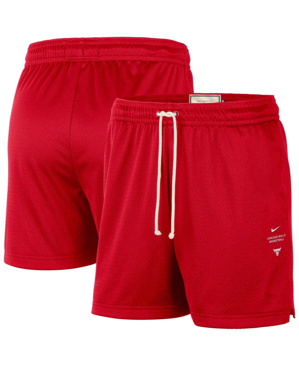 Nike Men's Red Chicago Bulls 2026 Standard Issue Practice Mesh Shorts
