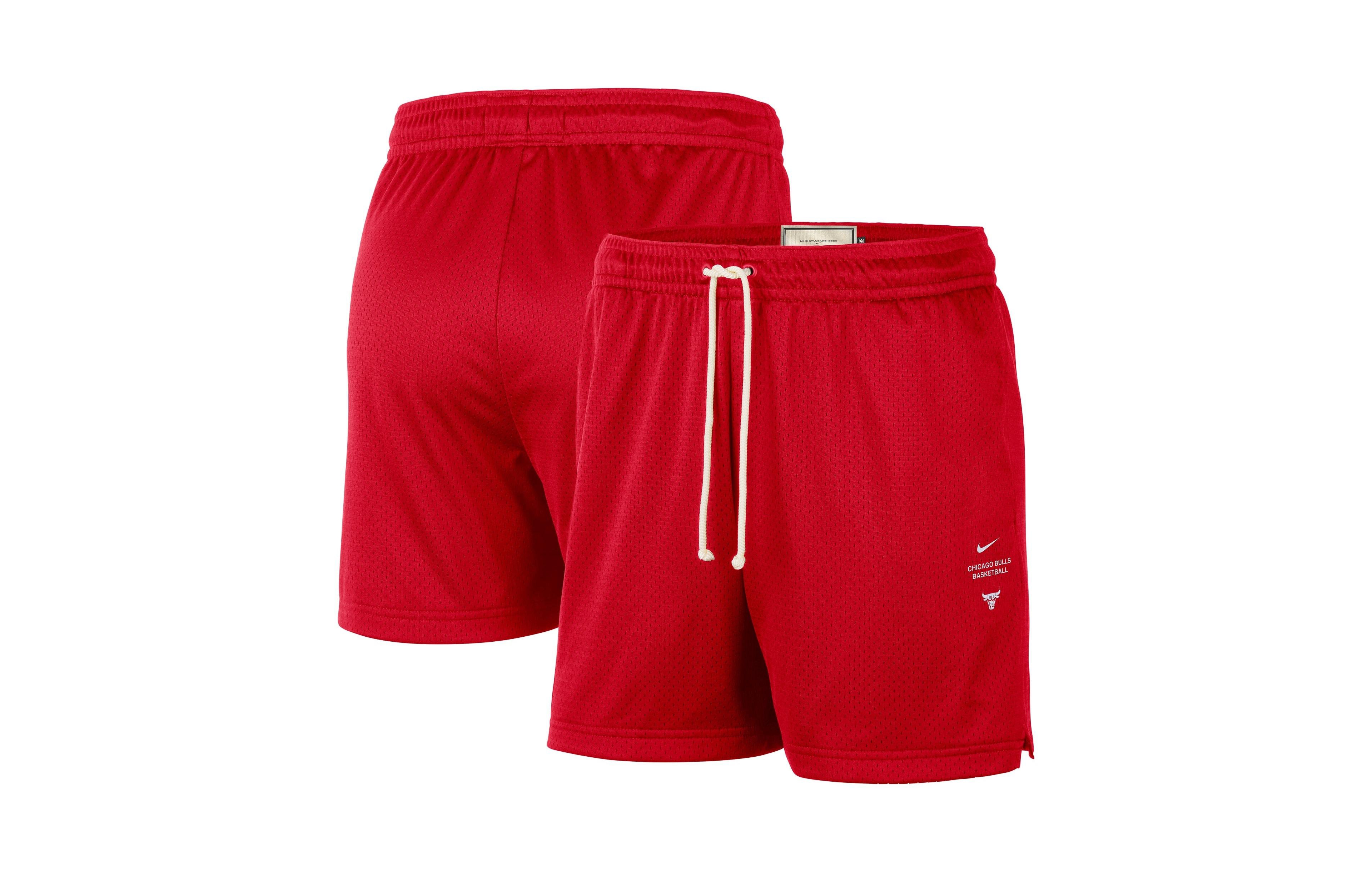 Nike Men's Red Chicago Bulls 2026 Standard Issue Practice Mesh Shorts