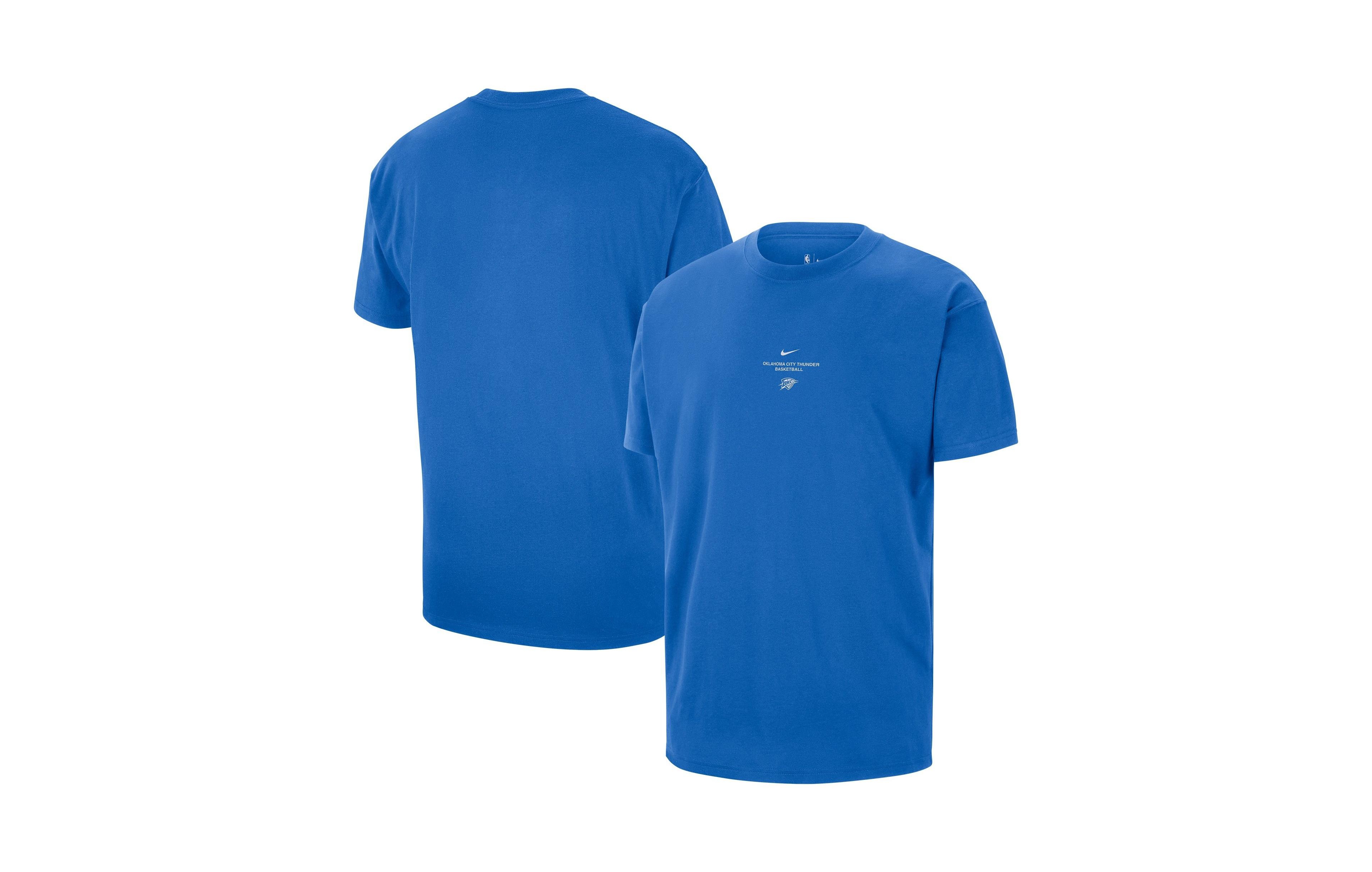 Nike Men's Blue Oklahoma City Thunder 2026 Standard Issue Practice T-Shirt
