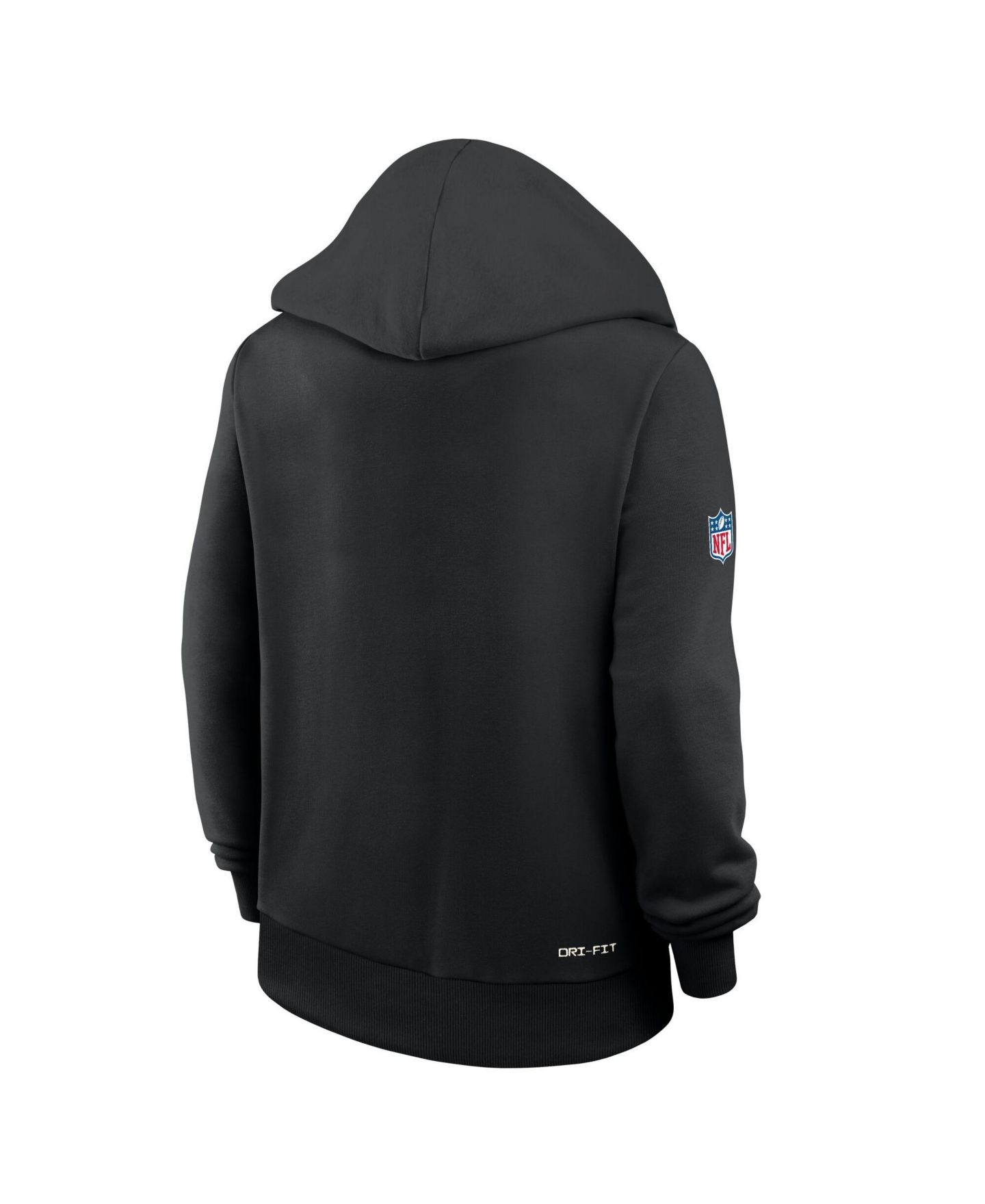 Женское худи Nike Black Kansas City Chiefs 2026 NFL Crucial Catch Sideline Standard Issue Dri-FIT Pullover — фото 5