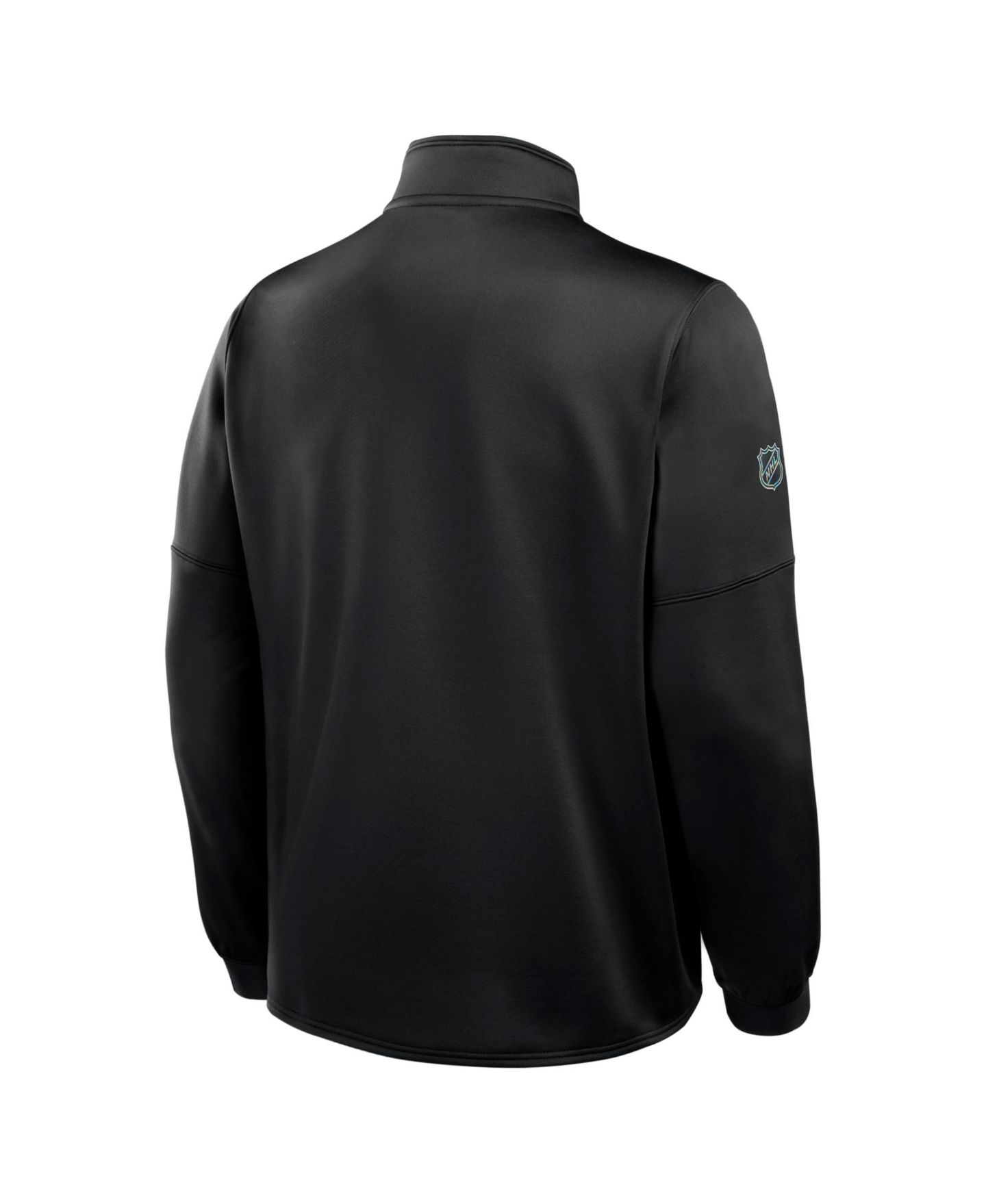 Мужская куртка Fanatics Black Boston Bruins Authentic Pro Rink Fleece Full-Zip — фото 4