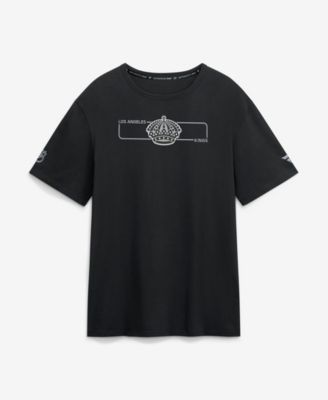 Men's Black Los Angeles Kings Authentic Pro Primary Logo T-Shirt