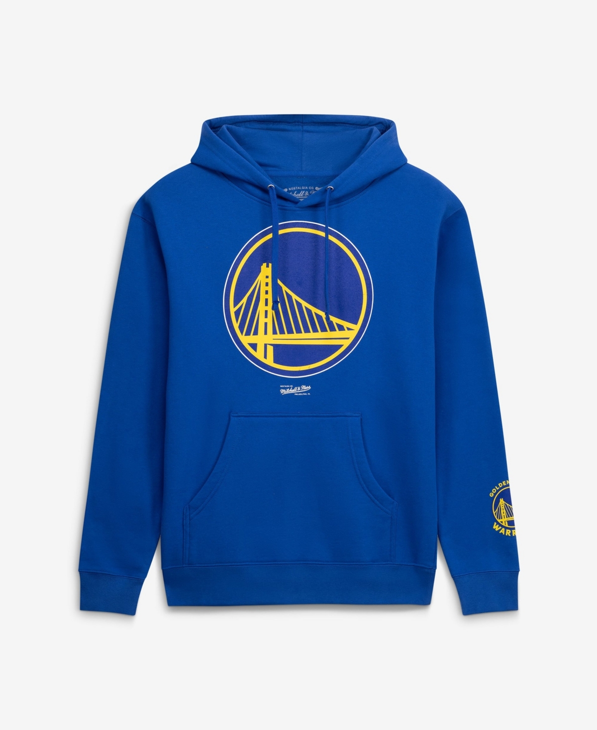 Mitchell & Ness Men's Royal Golden State Warriors Fleece Hoodie