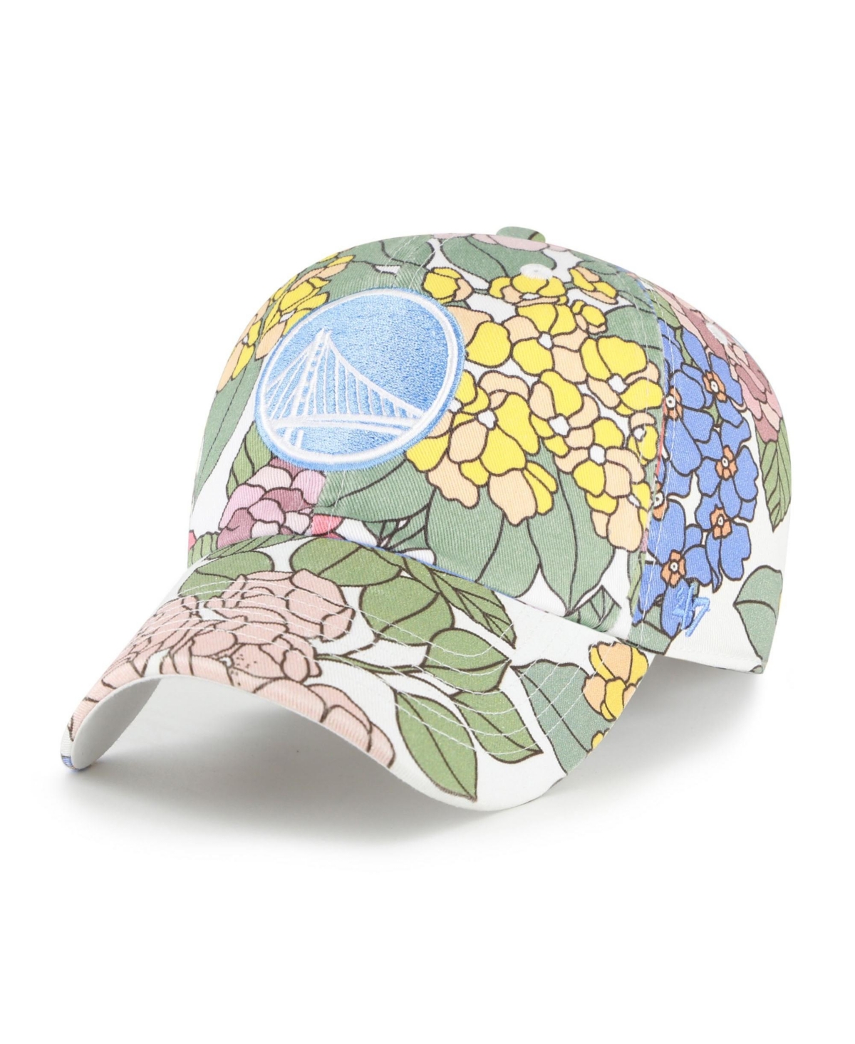 '47 Brand Women's Golden State Warriors Florentina Clean Up Adjustable Hat