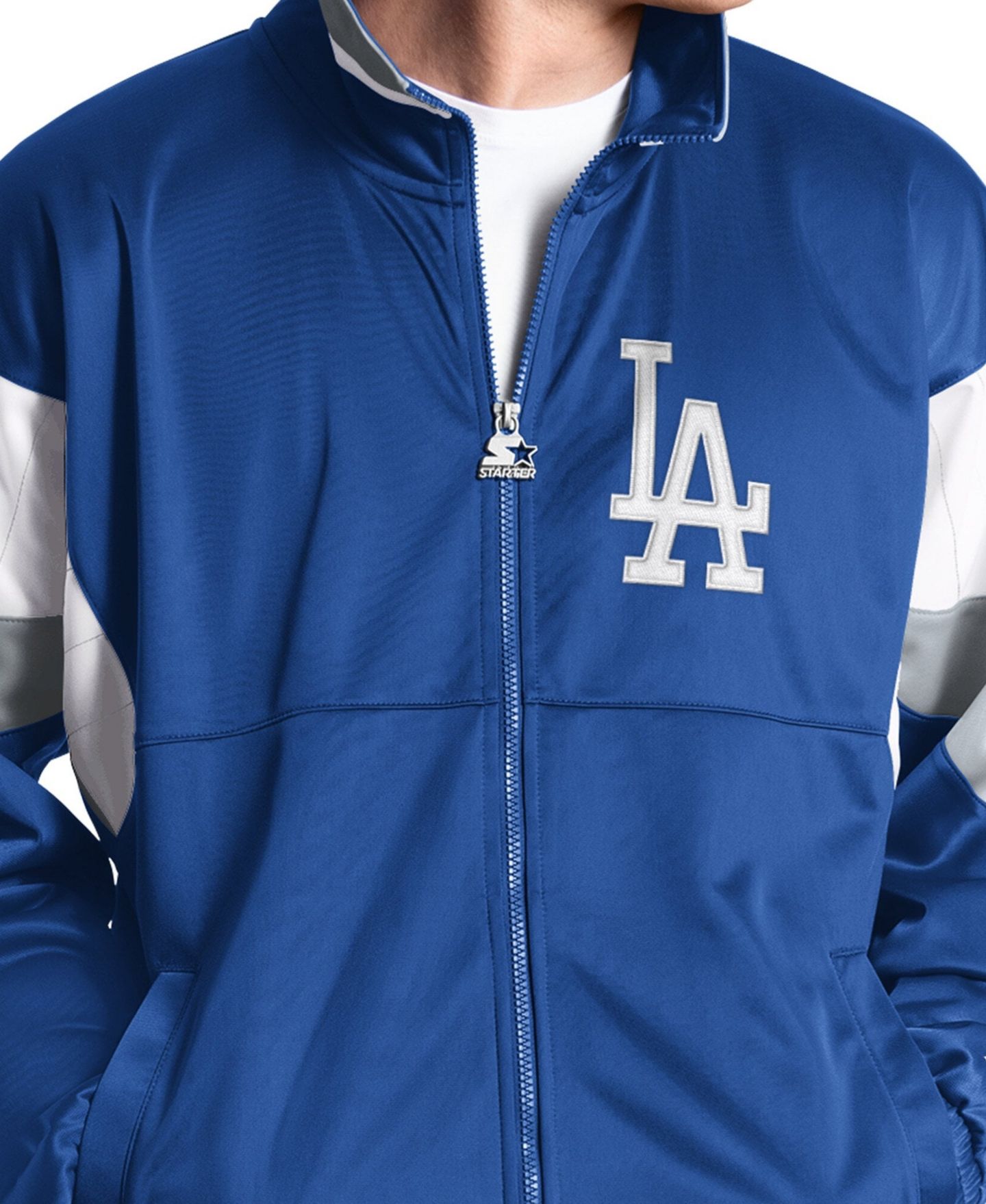Мужская куртка Starter Royal Los Angeles Dodgers Legacy Full-Zip Track — фото 3