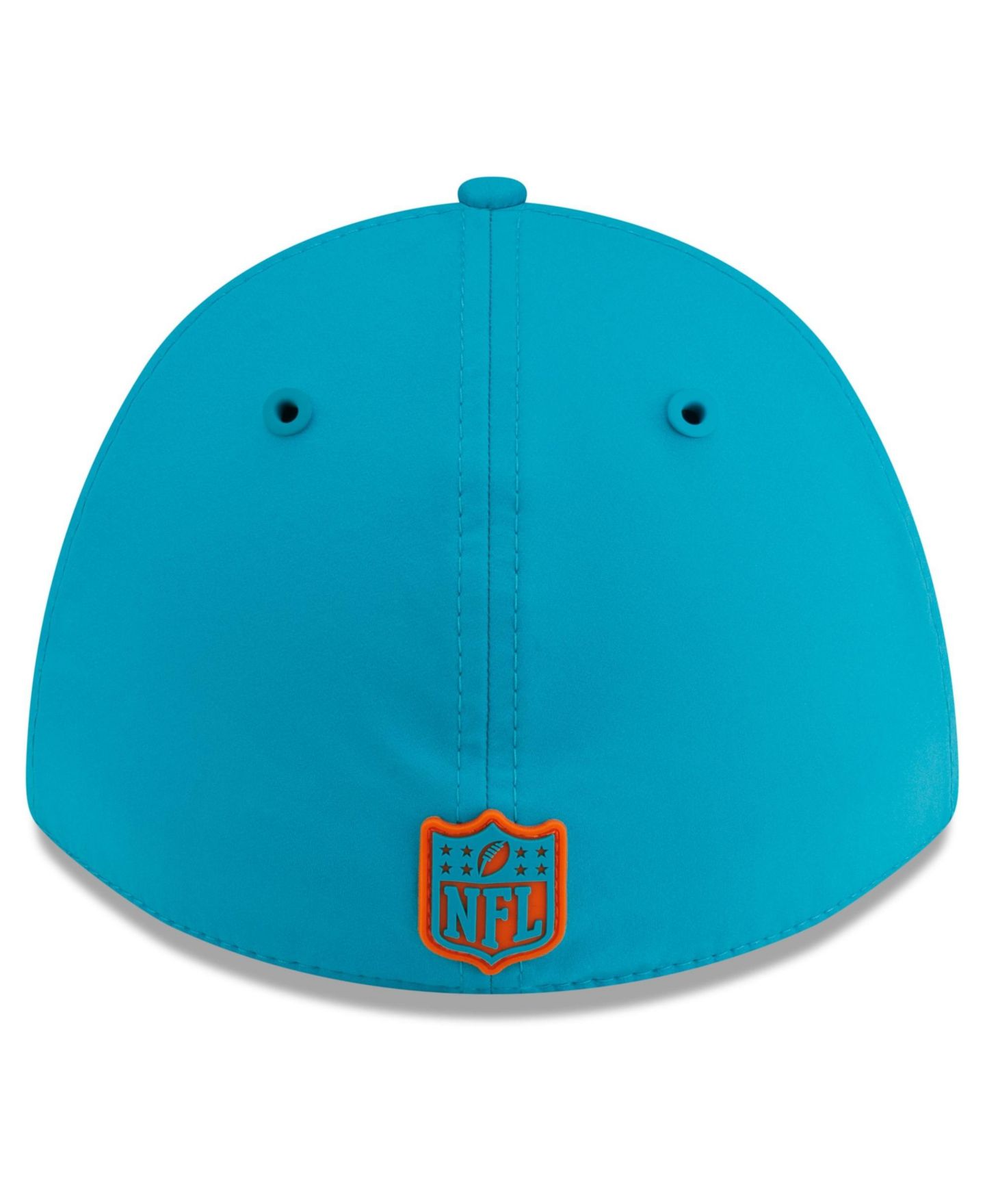 Мужская кепка New Era Aqua Miami Dolphins 2026 Sideline 39THIRTY M-Crown Flex Hat — фото 4