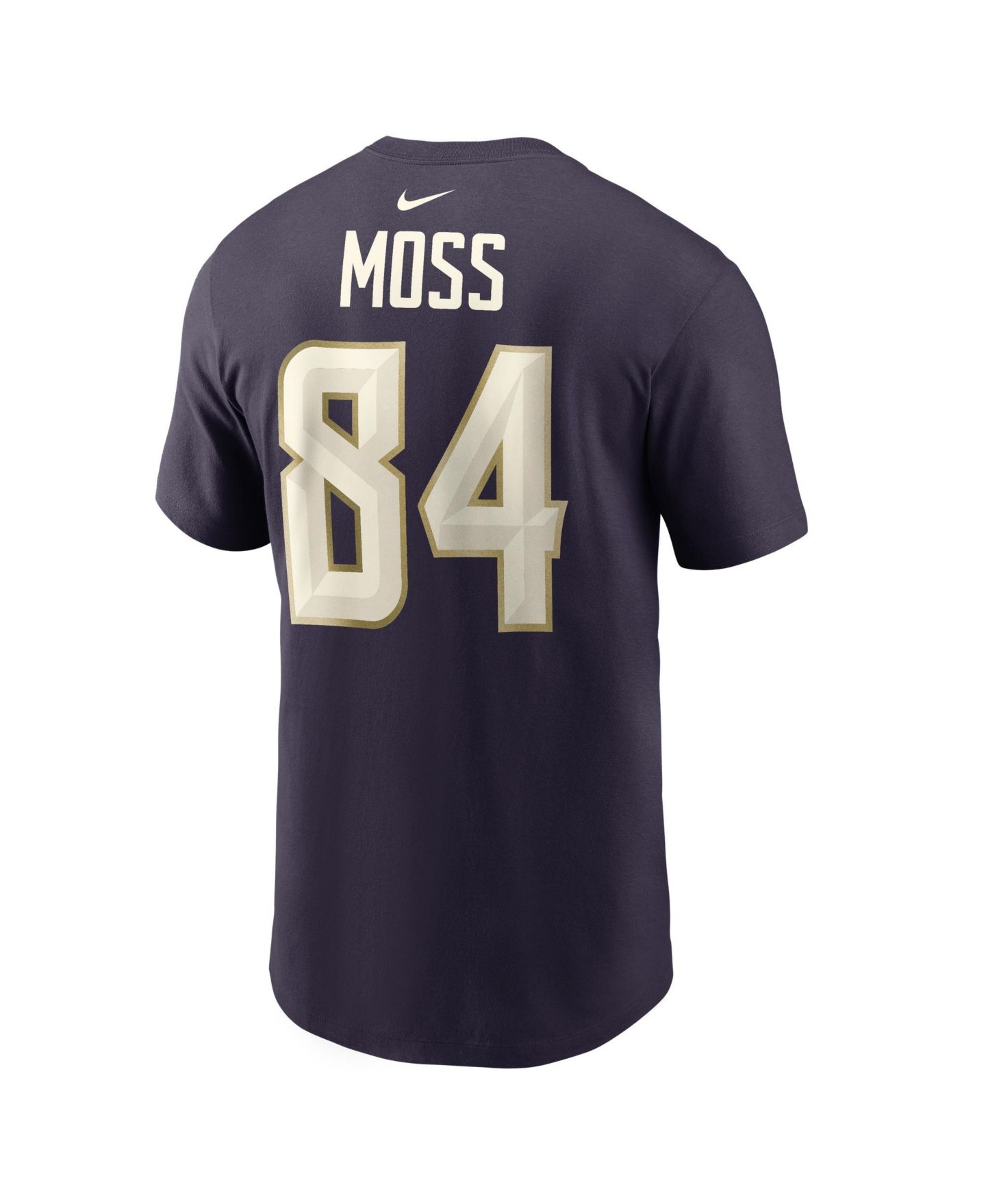 Мужская футболка Nike Randy Moss Purple Minnesota Vikings 2026 Rivalries Collection Player Name & Number — фото 6