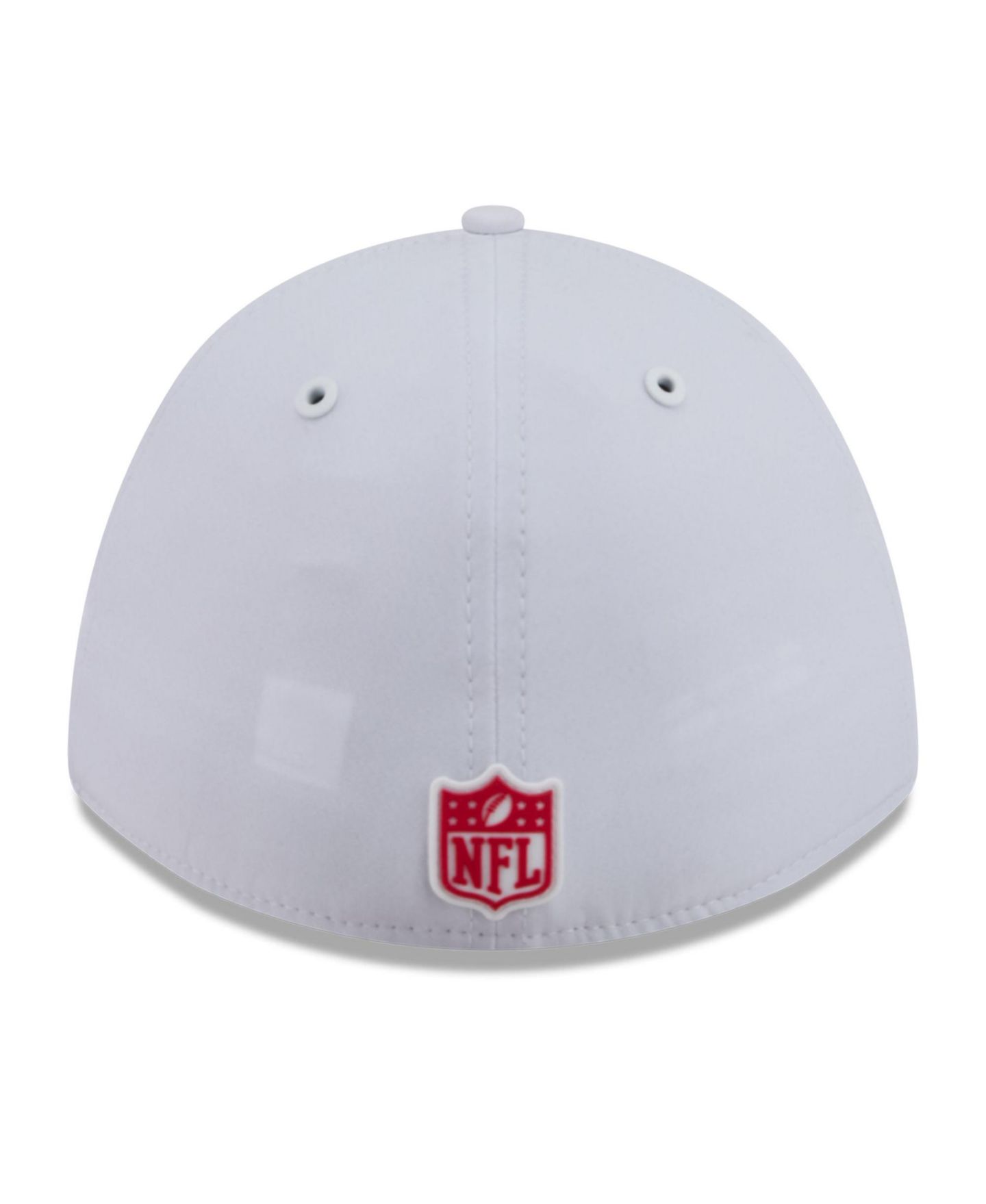 Мужская кепка New Era White Kansas City Chiefs 2026 Sideline 39THIRTY M-Crown Flex Hat — фото 4