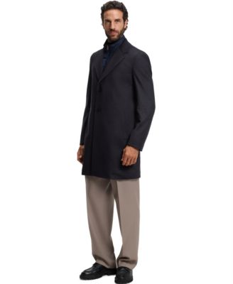 BOSS by Men's Boss One Slim-Fit Wool-Cashmere Coat