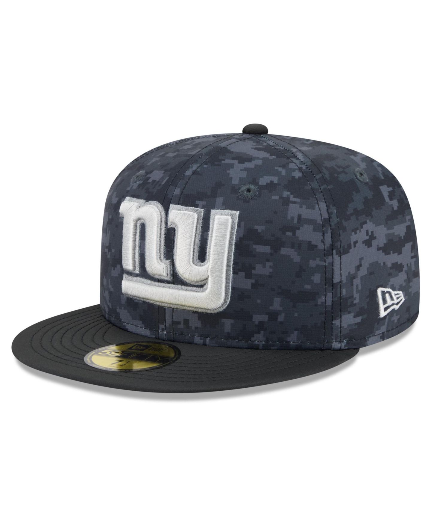 Мужская кепка New Era Black New York Giants 2026 Salute To Service 59FIFTY Fitted Hat — фото 3