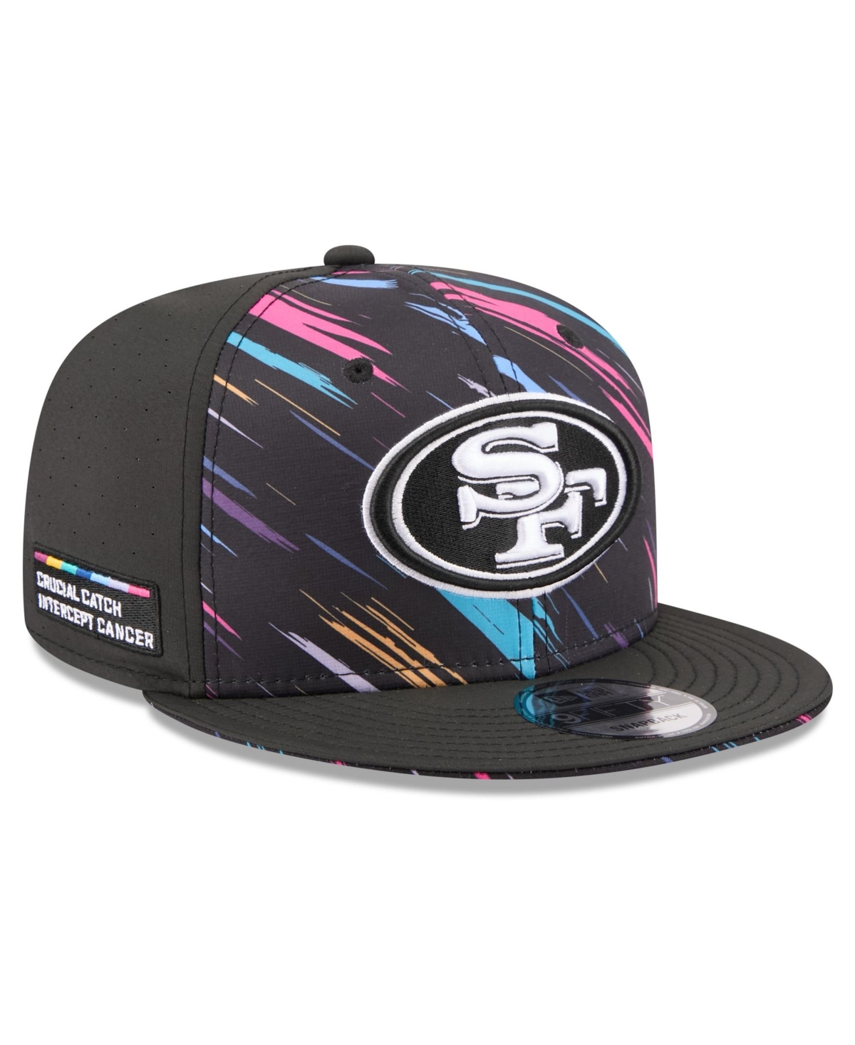 New Era Men's Black San Francisco 49ers 2026 Nfl Crucial Catch 9FIFTY Snapback Hat - Black
