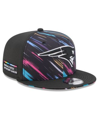 Men's Black New England Patriots 2026 NFL Crucial Catch 9FIFTY Snapback Hat