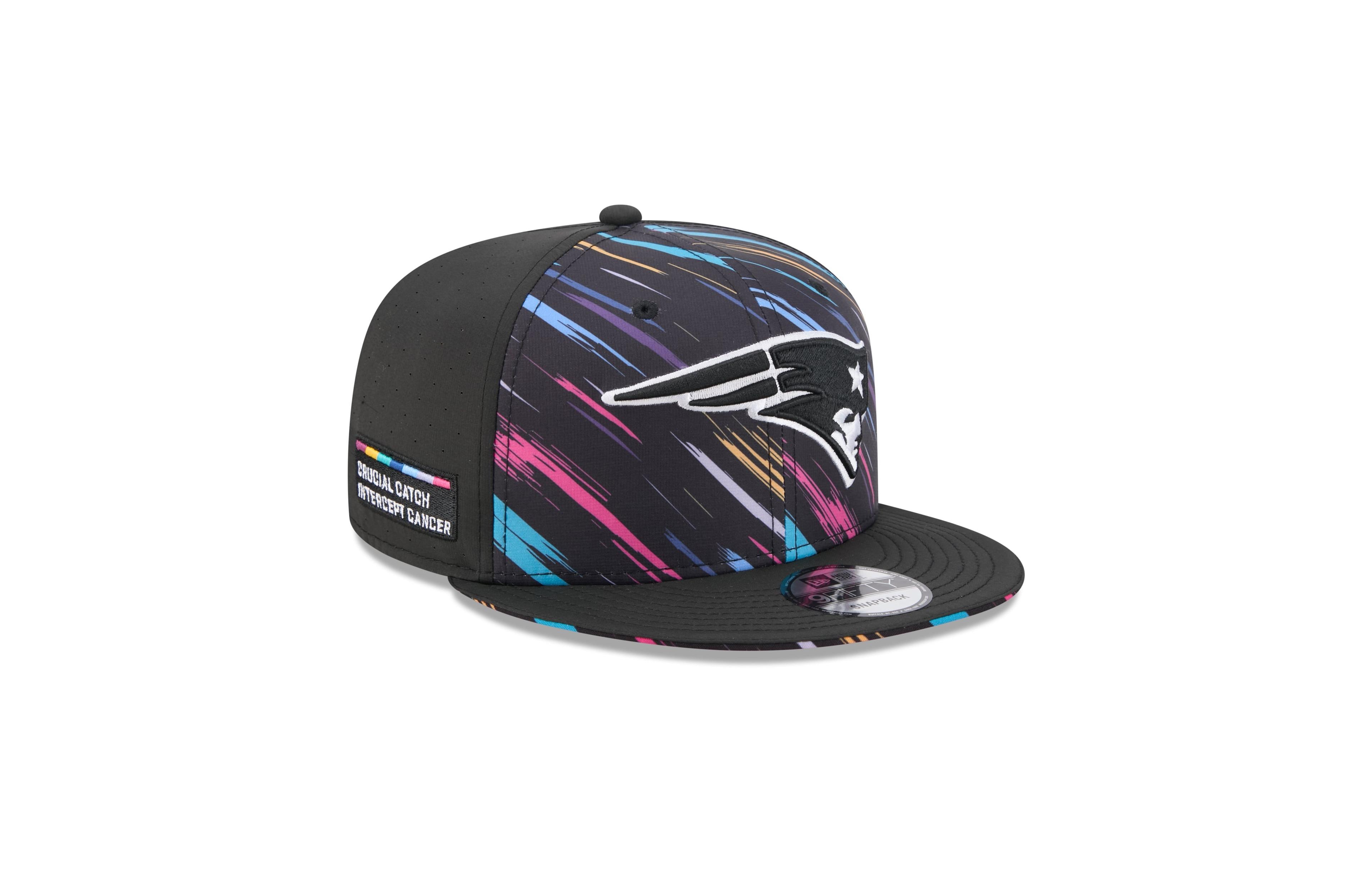 New Era Men's Black New England Patriots 2026 Nfl Crucial Catch 9FIFTY Snapback Hat