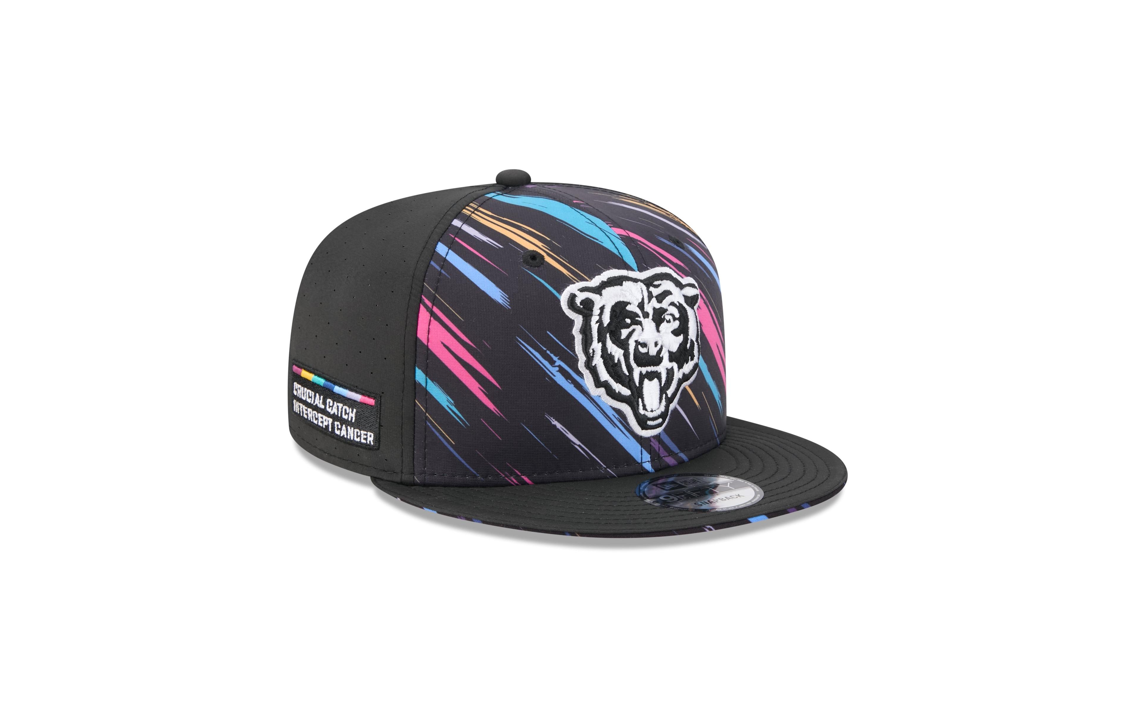 New Era Men's Black Chicago Bears 2026 Nfl Crucial Catch 9FIFTY Snapback Hat